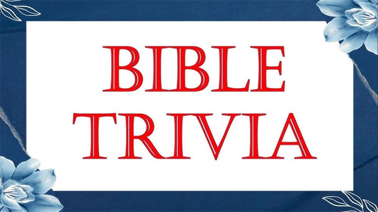 Bible Trivia for Kids