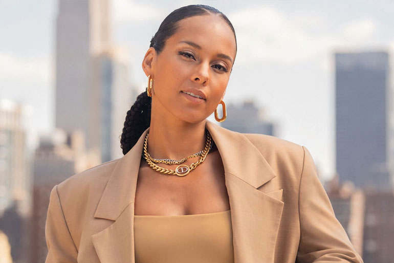 24. Alicia Keys 50 Most Popular Women on the Internet