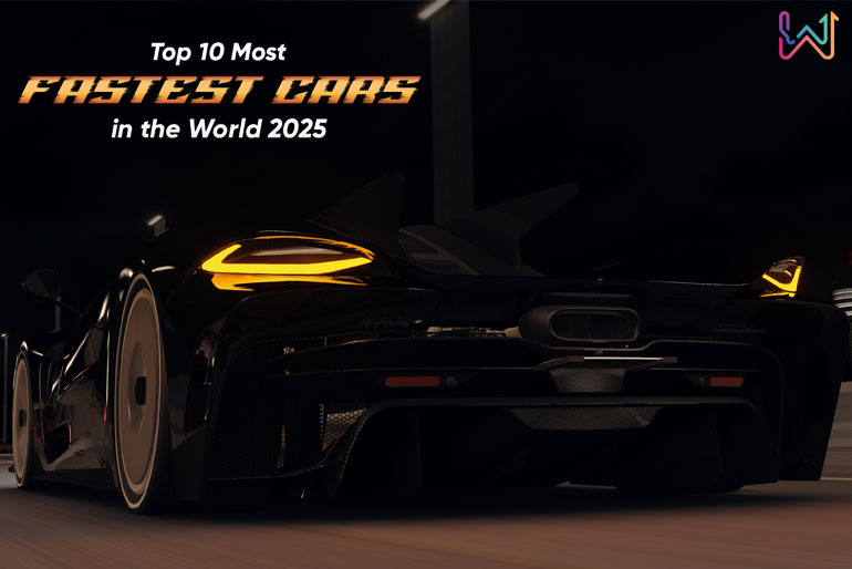 Top 10 Most Fastest Cars in the World 2025