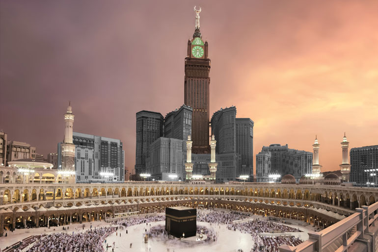 Abraj Al-Bait Clock Tower (Mecca, Saudi Arabia)