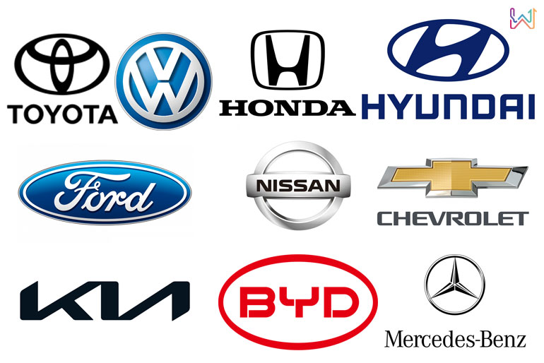 Top 10 Best Selling Car Brands in the World 2025