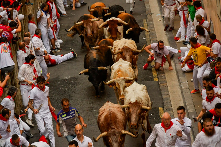 Bull Running – Ninth Most Dangerous Sport in the World